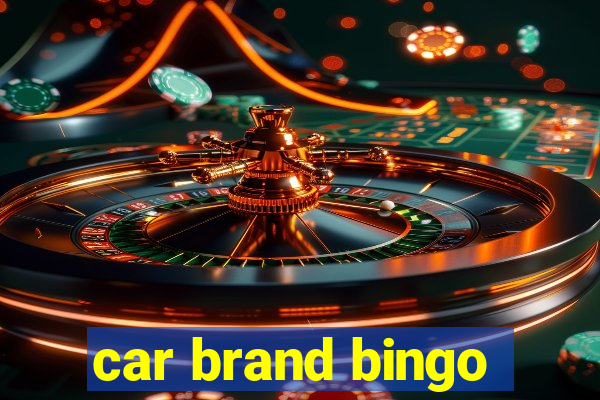 car brand bingo